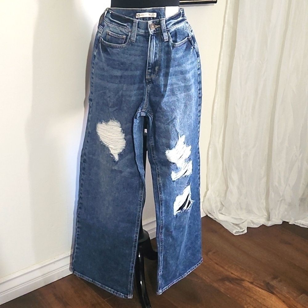 S O Goods for life blue jeans 3/26W JUNIOR